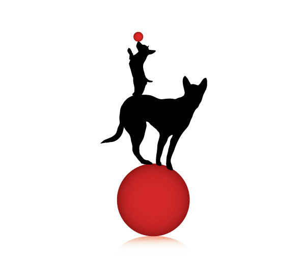 On The Ball K9 Logo